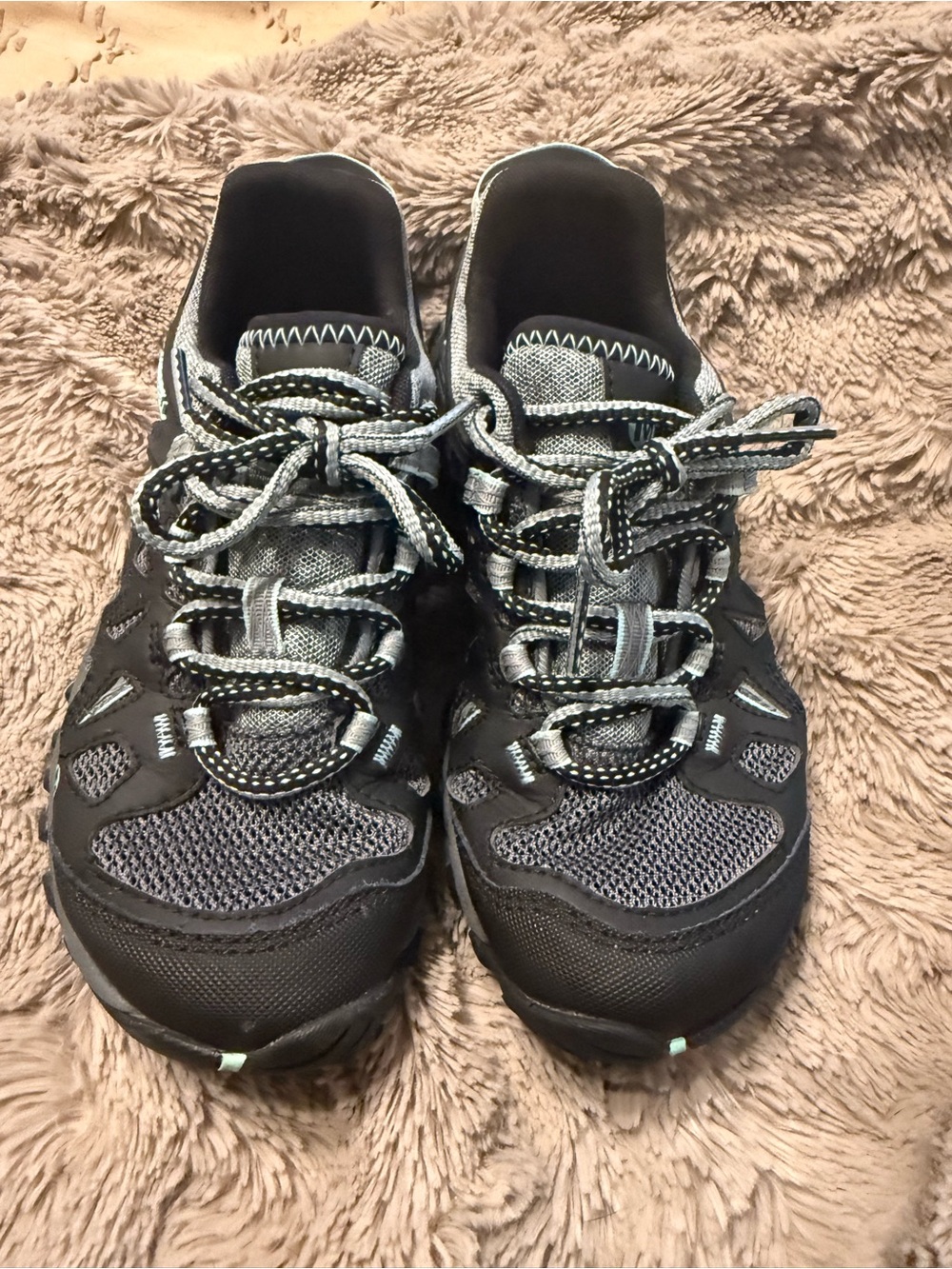 Merrell Women’s Black and Gray Trail Sneakers